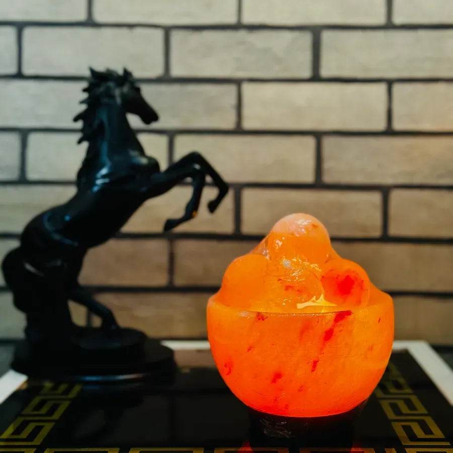 Fire Bowl Shape Himalayan Salt Lamp - Decorology Planet